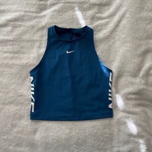 Nike Pro Dri-Fit Blue Workout Tank